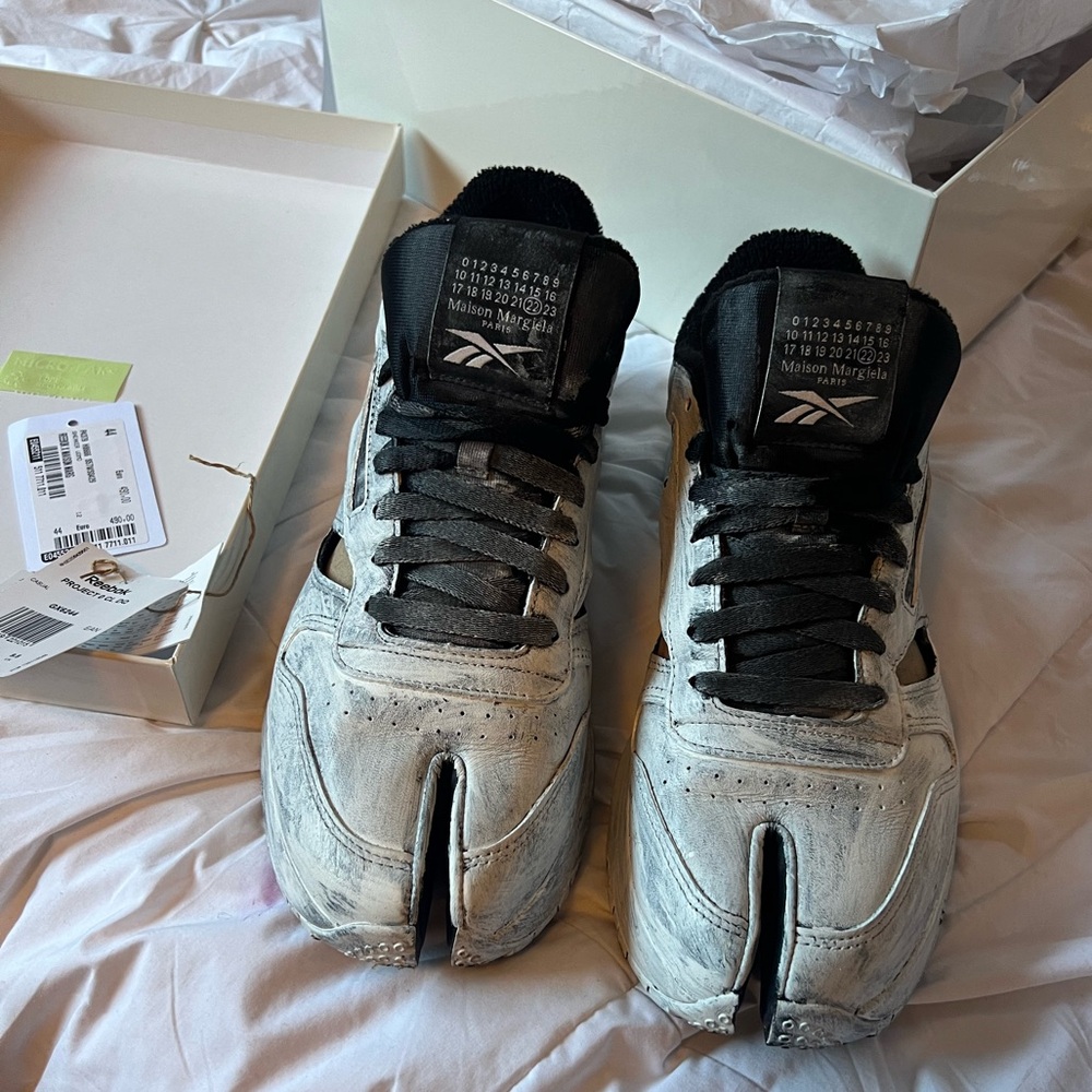 Maison Margiela Men's White Trainers